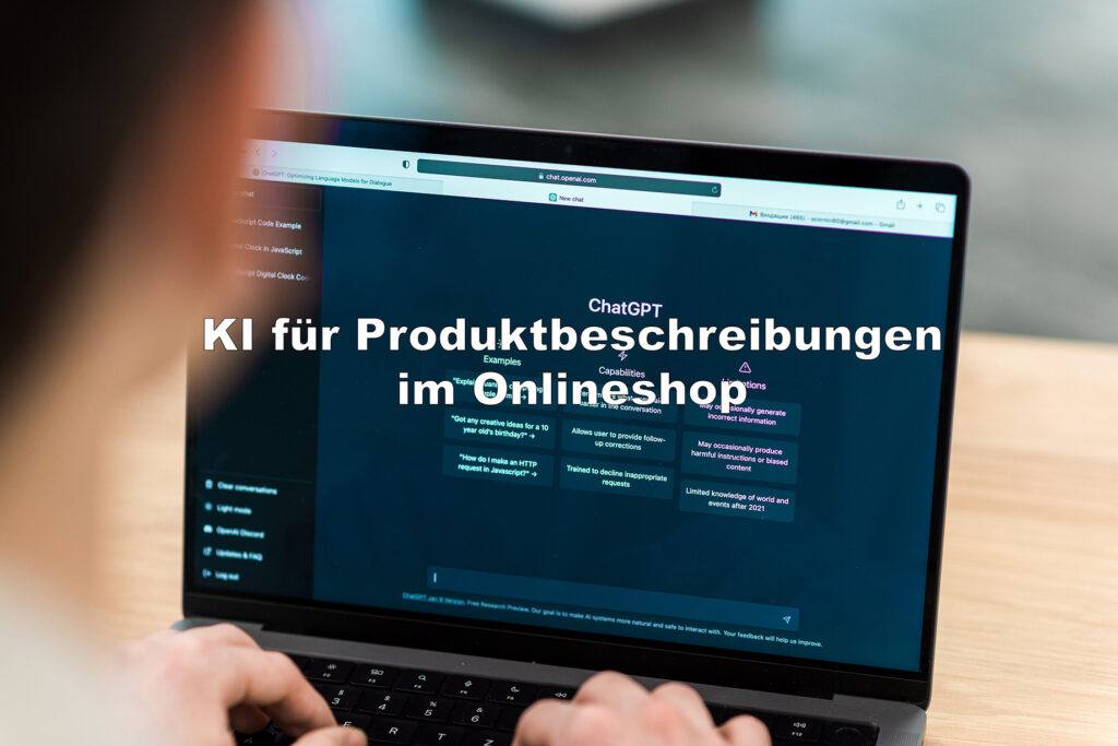 KI für Produktbeschreibungen im Onlineshop